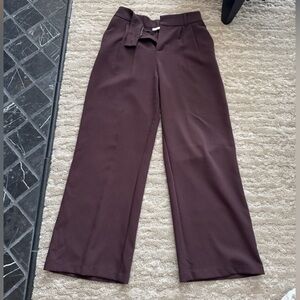 Dex Plum Trousers
